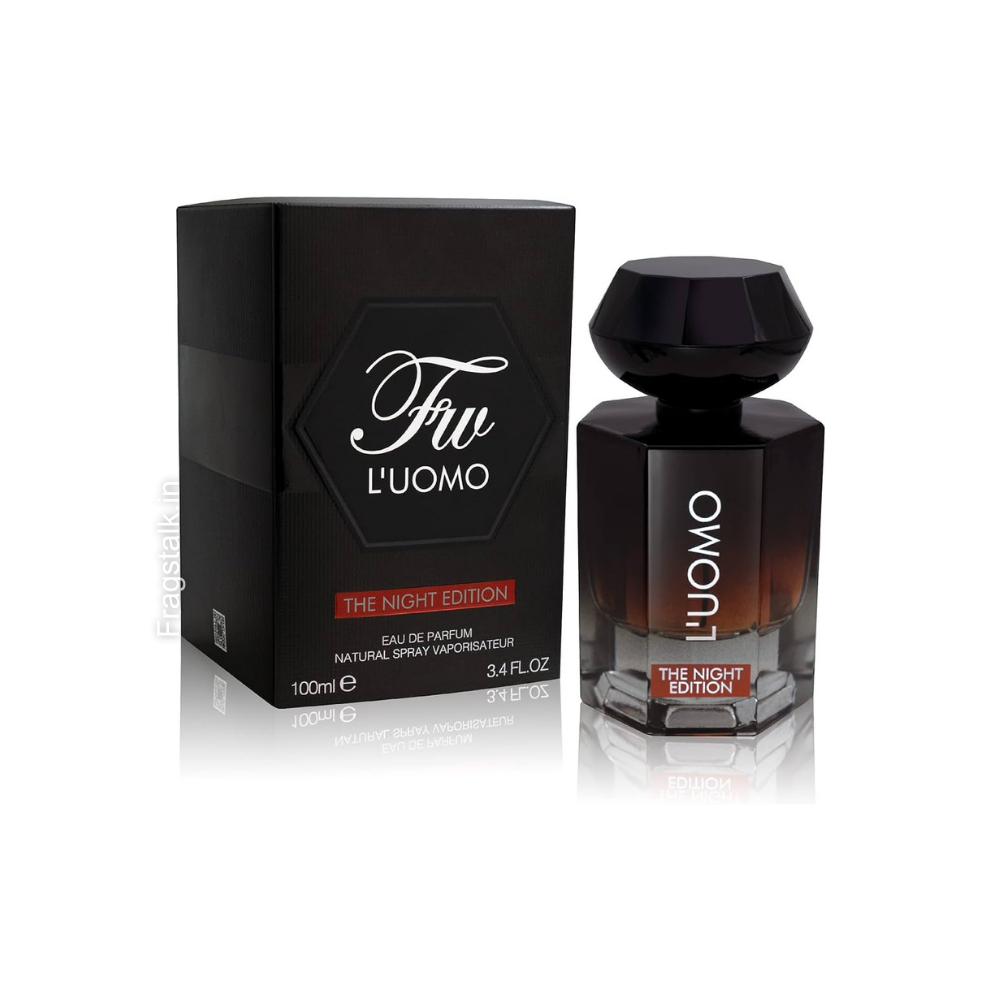 Fragrance World- LUomo The Night Edition Eau De Parfum 100ML